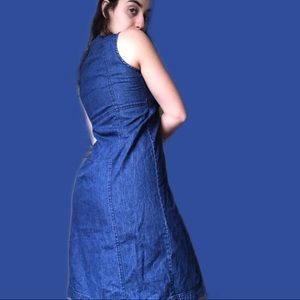 denim dress